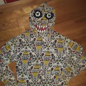 Men XL volcom scheckler hoodie jacket